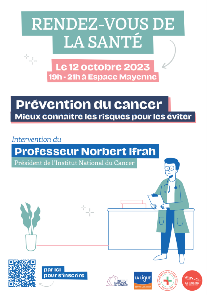 Prévention Cancer Octobre 2023 Ernée Nord-Mayenne
